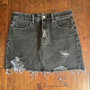 Pac Sun Black Mini Skirt